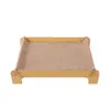 Placa arranhadora para gato, cama para gato, suprimentos para animais de estimação, resistente a arranhões, durável, não solta pelos, brinquedo para gato, sofá para gato, cama de acampamento