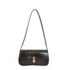 Bolso Tipo Baguette Trendy Estilo Francés Modelo Nuevo 2026 con Hebilla de Cierre, Bolso de Hombro Retro a la Moda, Elegante Bolso de Mano de un Solo Hombro