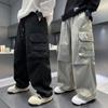 Calças Cargo para Meninos Primavera e Outono 2026 Novo Estilo Calças Largas Infantis Estilo Cool Calças de Moletom Esportivas para Meninos Grandes Primavera e Outono