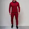 Amazon Novo 2023 Masculino Plus Size Esportes ao Ar Livre Casual Suéter Cardigã Cor Sólida Conjunto de Tops