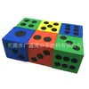 Prova de desenho EVA dados de espuma em formato quadrado material blocos de construção brinquedo infantil dados produtos EVA de formato especial