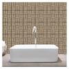 Fanxi Novo Tijolo Padrão Adesivo Retro Nostálgico Estilo Entrada Canto Cozinha Banheiro Washstand Pintura Decoração de Parede