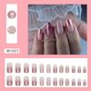 Primavera e verão moda fresca europeia e americana estilo lantejoulas flash vestir Armour Square longa cor sólida olhos brilhantes unhas postiças