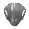 Adecuado para Parabrisas Kawasaki Zx6R Zx-6R 2024 Parabrisas Frontal de Carreras Modificado, Parabrisas Elevado y Engrosado para Protección contra el Viento