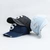 Gorra de Béisbol de Mezclilla Lavada de Alta Calidad para Mujer con Agujeros Moda Letra S Grande Trendy Combinable Gorras Casuales para Hombre