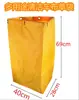 Bolsa de Tela para Carros de Limpieza de Hotel, Bolsas de Limpieza de Habitaciones, Bolsas de Tela para Carros Color Café, Bolsas de Tela para Almacenamiento, Bolsas de Tela para Carros con Forma de Cono