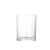 Vaso de Vidrio Grueso Simple para Velas Vaso de Vidrio Transparente para Velas Vaso para Velas de Aromaterapia DIY Adornos para Portavelas de Dormitorio