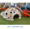 Espaço Externo para Crianças de Jardim de Infância Estrutura de Escalada Cápsula Espacial Rampa de Escalada Espessa de Plástico Interior Brinquedo de Escalada em Rocha Hemisférica
