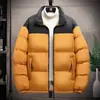 Nova Jaqueta de Algodão Aquecida de Inverno com Aquecimento Elétrico Inteligente, Gola Alta, Corta-Vento, Casaco Quente com Design Color Block