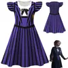 Nuevo Miércoles Transfronterizo Ropa Estampada Cosplay Manga Volante Vestido para Niñas + Bolso 2
