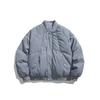 Orderliness Down Jacket Masculino e Feminino Inverno Branco Duck Down Thickened Down Jacket PU Couro Casual Jacket YR72