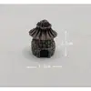 Miniatura Miniatura Pequeno Passo Casa Ponte de Madeira Micro Paisagem Enfeites Resina Enfeites Decoração Suculenta Jardim Parede