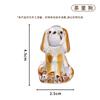 Cruzamento de vidro animal cristal pássaro casa carro escritório desktop artesanato coelho cão enfeites decoração de vidro