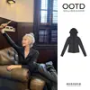 Conjunto deportivo de chaqueta a rayas estilo coreano y pantalones casuales para mujer, atuendo completo nuevo para principios de otoño 2026, estilo relajado