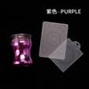 Sello de Silicona para Nail Art Electrochapado Grande Cabeza de Sello Totalmente Transparente 3.8cm con Tapa Herramienta de Impresión DIY Herramienta para Nail Art