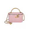 Bolsa Feminina Nova 2026 Transfronteiriça Primavera/Verão Estilo Chanel Matelassê Corrente Luxo Leve High-End Ombro/Transversal Bolsa de Mão