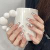 [serie de verano] productos de uñas puramente hechos a mano al por mayor pegatinas de uñas uñas de fototerapia parches para uñas