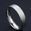 Anel de aço titânio fosco anel de índice masculino personalidade Moda anel de cauda única joias da moda masculinas e femininas atacado