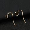 Populares Transfronterizos Oro de 14K Gancho para la Oreja Colgante Pendientes Accesorios para Pendientes DIY Joyería Materiales Hechos a Mano Venta al por Mayor Ganchos para la Oreja