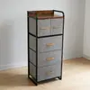 Mesita de noche Transfronteriza Caja de Almacenamiento de Tela Hogar Dormitorio Gabinete de Almacenamiento Multifuncional Gabinete de Almacenamiento Tipo Cajón Venta al por Mayor