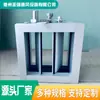 Válvula de Fumaça para Incêndio com Válvula Selada de Liga de Alumínio, Válvula Reguladora de Fluxo de Exaustão, Válvula de Retenção, Damper de Fogo Elétrico com Placa Galvanizada Multi-Folhas