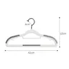 Percha para Ropa para Uso Doméstico, para Colgar y Secar Ropa, Ampliada y Engrosada, Antideslizante, Previene Marcas en los Hombros