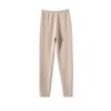 Outono e Inverno Novo Cor Sólida Leggings de Tricô de Caxemira Femininas Casuais Versáteis Calças de Tricô de Cor Sólida