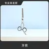 Fábrica de tesouras de barbeiro atacado aço inoxidável Profissional franja finas tesouras de cabeleireiro tesouras de dente reto kit de corte de cabelo doméstico