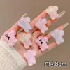 Pinzas de Colores para el Cabello de Niñas, Lindas Pinzas Laterales para Flequillo, Pinzas para el Flequillo de Bebé Que No Dañan el Cabello, Accesorios para el Cabello, Pasadores