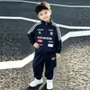 Conjunto casual de dos piezas para niños de primavera y otoño Estilo de celebridad de internet Moderno Nuevo Otoño 2026 Niños pequeños Bebé Deportivo
