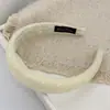 Diadema floral retro femenina clip para el pelo de tul con degradado francés dopamina accesorio para el pelo estilo crema diadema ancha versátil