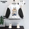 Ropa, Chaquetas Infantiles, Tops, Uniformes de Béisbol de Manga Larga, Estilos de Primavera y Otoño, Ropa para Niños y Niñas, Estampados de Dibujos Animados