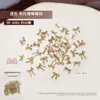 Acessórios para Nail Art Fita Laço Maillard Transparente Coração Mini Resina Misturada Decoração de Acessórios para Unhas