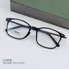 BR10007 Serie coreana网红 con montura ovalada espejo plano delgado retro artístico con gafas para miopía al por mayor