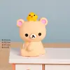Nuevos Adornos Clásicos Súper Lindos de Rilakkuma de Resina Manualidades Creativas Adornos Lindos de Escritorio Adornos de Coche DIY