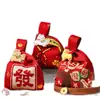 Regalos de Año Nuevo 2026 Año del Caballo, Pequeños Regalos Prácticos para Reuniones Anuales, Bolsas de Regalo para el Festival de Primavera para Empleados y Clientes, Bolsas Tejidas, Recuerdos