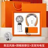 Conjunto de Presentes Empresariais, Caixa de Presentes Corporativos, Presentes Práticos Personalizados para Clientes, Lembrancinhas, Guarda-chuvas, Leques, Garrafas de Água