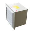 Ventilador axial de pared cuadrada a prueba de explosiones XBDZ(DFBZ) Ventilador extractor de pared industrial con rejilla de aleación de aluminio autocolgante