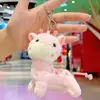 Lindo Bufanda Azul Marino Pato Peluche Colgante Llavero Decoración para Bolso de Pareja Muñeca Juguete Pequeño Juguete de Peluche