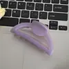 Clip de Color Crema Ins, Clip para Cabello Dulce y Versátil, Clip Grande de Tiburón, Clip para la Parte Posterior de la Cabeza, Accesorios para el Cabello, Estilo Ins