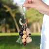 Campana de Manivela con Cáscara Natural de Fruta, Carrillón de Viento para Aliviar el Estrés, Adorno Único para Colgar en el Coche con Terapia de Sonido de Cáscara de Fruta, Venta al por Mayor