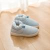2018 Invierno nuevas pantuflas de algodón para hombre y mujer tela de plumón cálido bolsa con suela gruesa pantuflas para casa amantes zapatos de algodón al por mayor