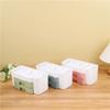 Caja Cosmética de Doble Cajón estilo Coreano Caja de Almacenamiento de Cosméticos de Escritorio Caja de Almacenamiento de Joyería tipo Cajón Estante de Almacenamiento