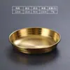 Plato de Postre, Plato para Salsa, Plato Frío Dorado, Plato para Snacks, Plato para Kimchi, Plato para Condimentos de Hot Pot de Acero Inoxidable Coreano 304