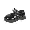 Zapatos de Cuero para Niños 2026 Nuevo Estilo Primavera y Otoño Zapatos de Suela Blanda para Niñas Pequeñas, Zapatos de Rendimiento para Niños Mayores, Zapatos Planos para Niños