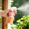 Cono de Helado Kuromi Botella Pequeña con Atomizador para Regar Plantas, Regadera Tipo Presión, Herramienta de Riego para Jardinería