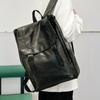 Nueva Mochila de Herramientas Japonesa Mochila Retro Europea y Americana de PU Gran Capacidad Multifuncional Moderna Mochila Escolar para Computadora