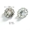 Zapatos de Agujero a Cuadros con Forma de Conejito y Corazón de Nueva Moda Transfronterizos Charms para Zapatos Llenos de Pedrería Decoración de Zapatos con Cabeza de Tigre y Perlas
