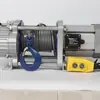 Polipasto Eléctrico Multifuncional Cabrestante 1 Tonelada Grúa Pequeña Doméstica Motor de Elevador Instalación Aleación Desconocida