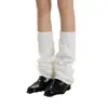 Versión Modificada de Tercera Generación de Polainas Tejidas, Calcetines de Elefante, Calcetines Planos sin Pies, Calcetines Largos JK hasta la Mitad de la Pantorrilla, Calcetines Cálidos para Pantorrilla